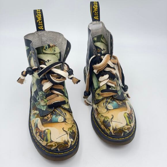 Dr Martens UNISEX - HIERONYMUS BOSCH PASCAL THE ORIGINAL AIR CUSHION BOOTS 12 M - Picture 12 of 14